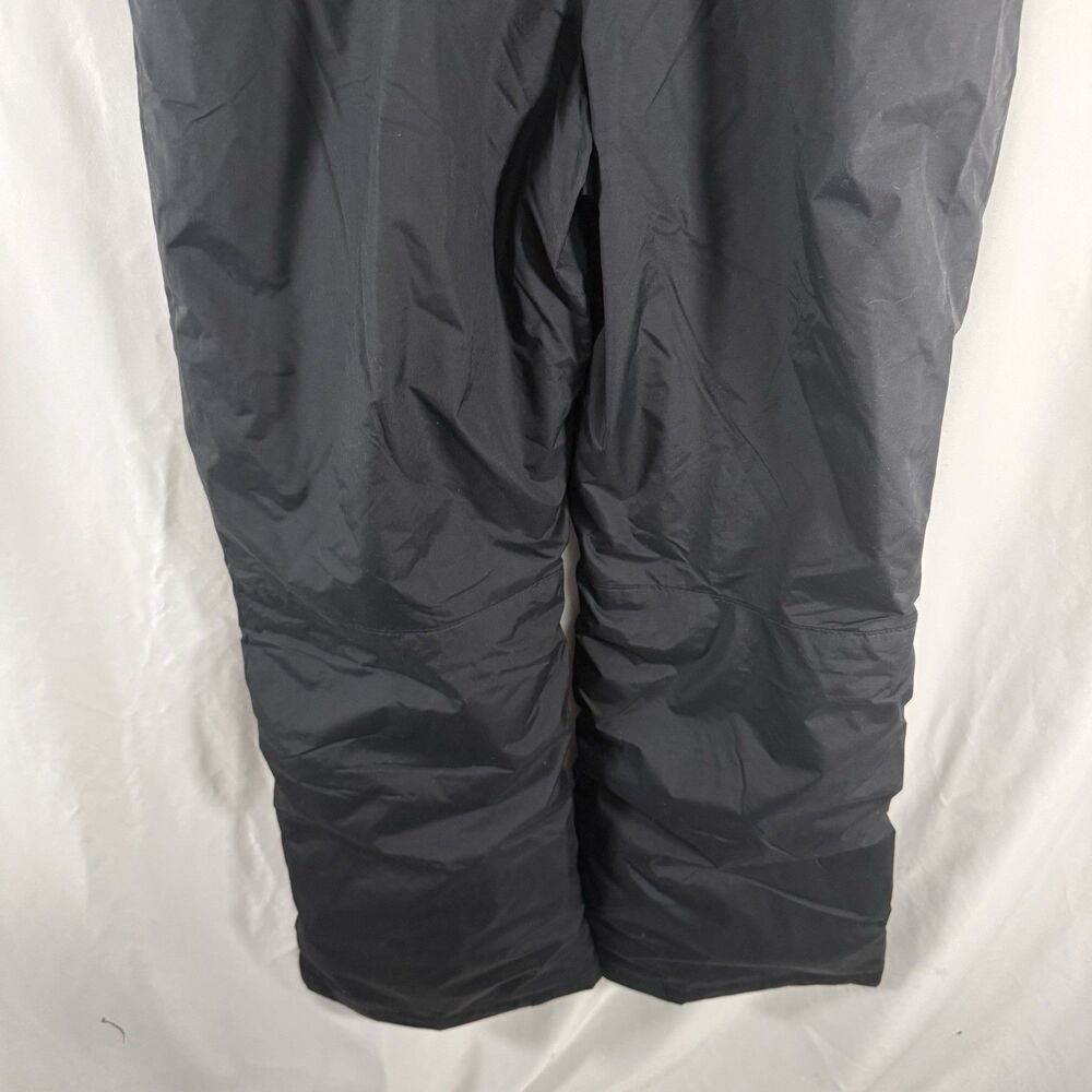 New Columbia Youth L Snow Suit Bib Youth Large Black Zip Waterproof Adjustable - Picture 10 of 10